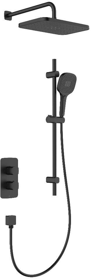 Душевая система KFA Armatura Malaga Black 5759-301-81