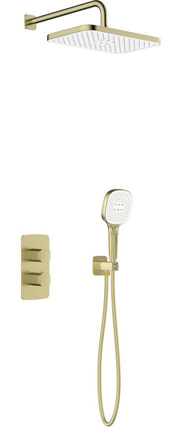 Душевая система KFA Armatura Malaga Brushed Light Gold 5759-501-31