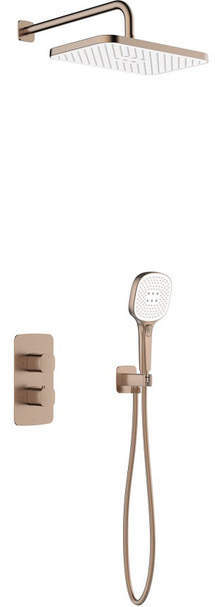 Душевая система KFA Armatura Malaga Brushed Rose Gold 5759-501-34