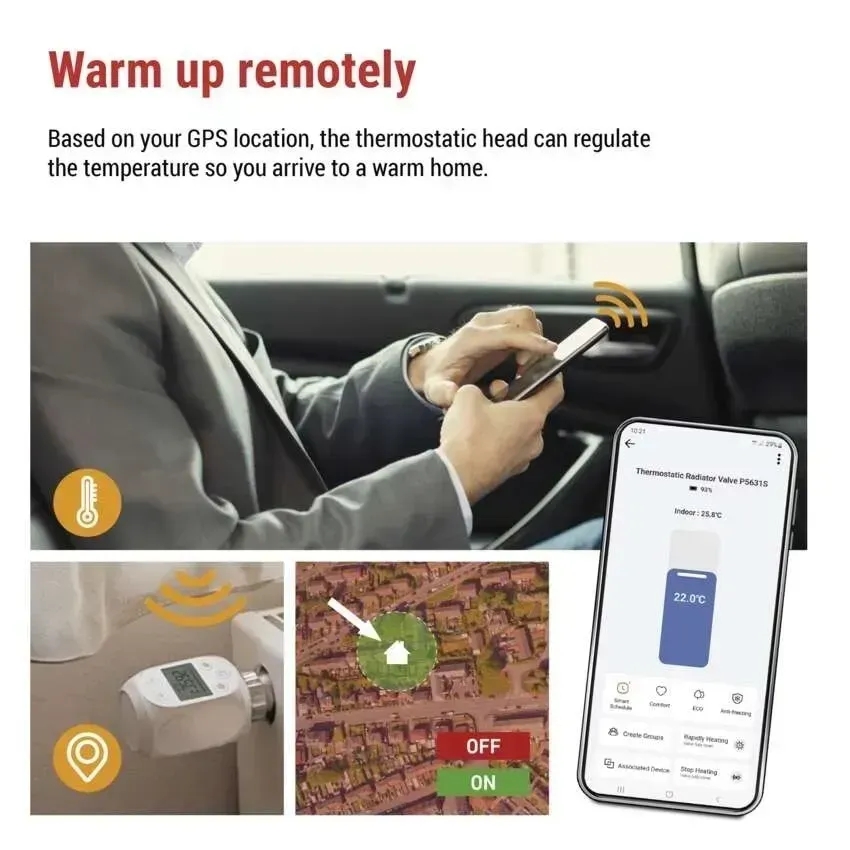 Термоголовка Emos GoSmart P5631S ZigBee обзор - фото 11