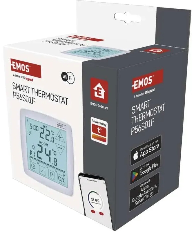 в ассортименте Терморегулятор Emos P56S01F WiFi в магазине - photo 18