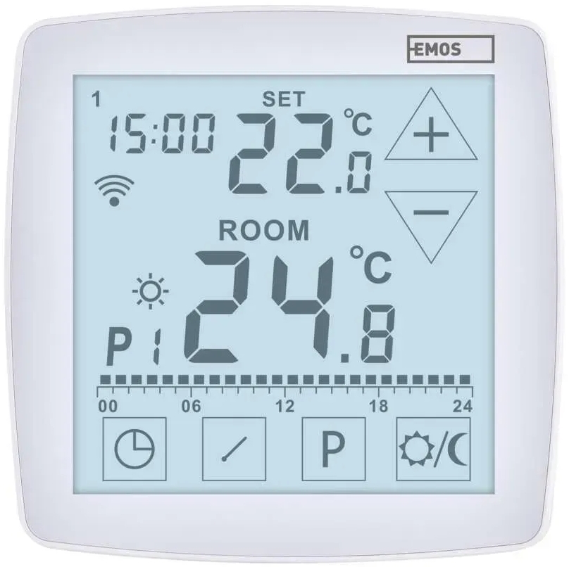 Терморегулятор Emos P56S01F WiFi цена 3799 грн - фотография 2