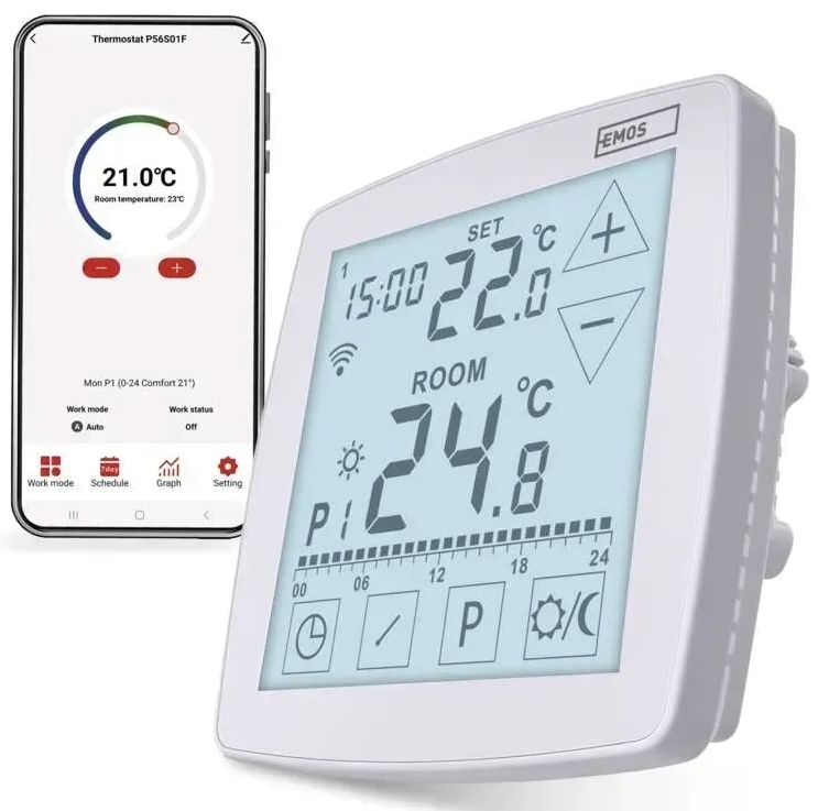 в продаже Терморегулятор Emos P56S01F WiFi - фото 3