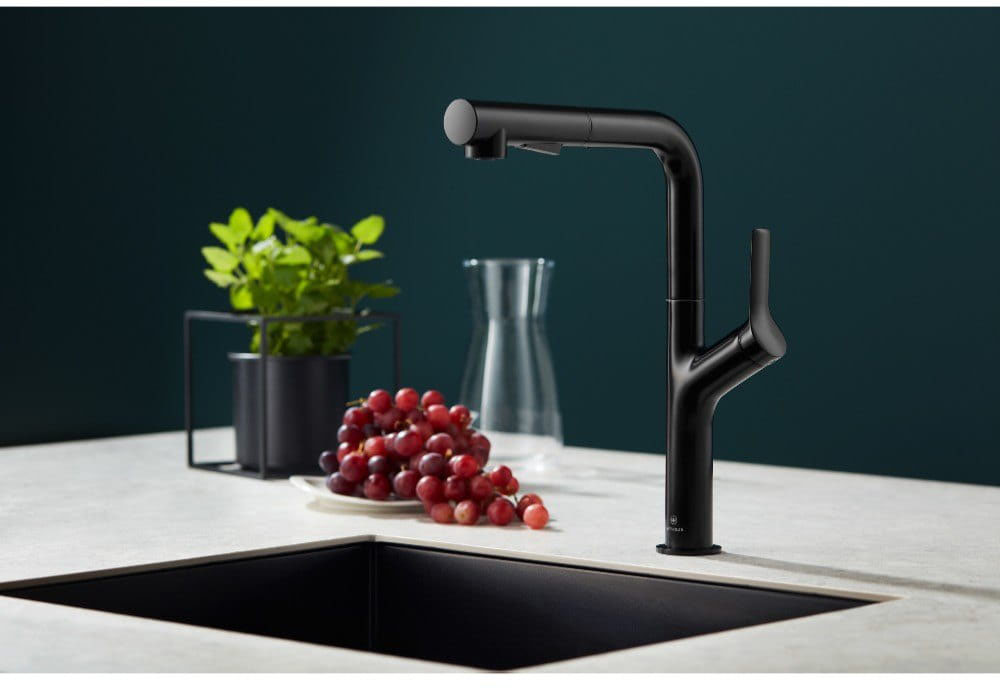 Смеситель для кухни KFA Armatura Duero Design Black 6623-220-81 цена 10881 грн - фотография 2