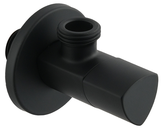 Кран Raftec Silver 1/2"x1/2" Black (VKB80101)