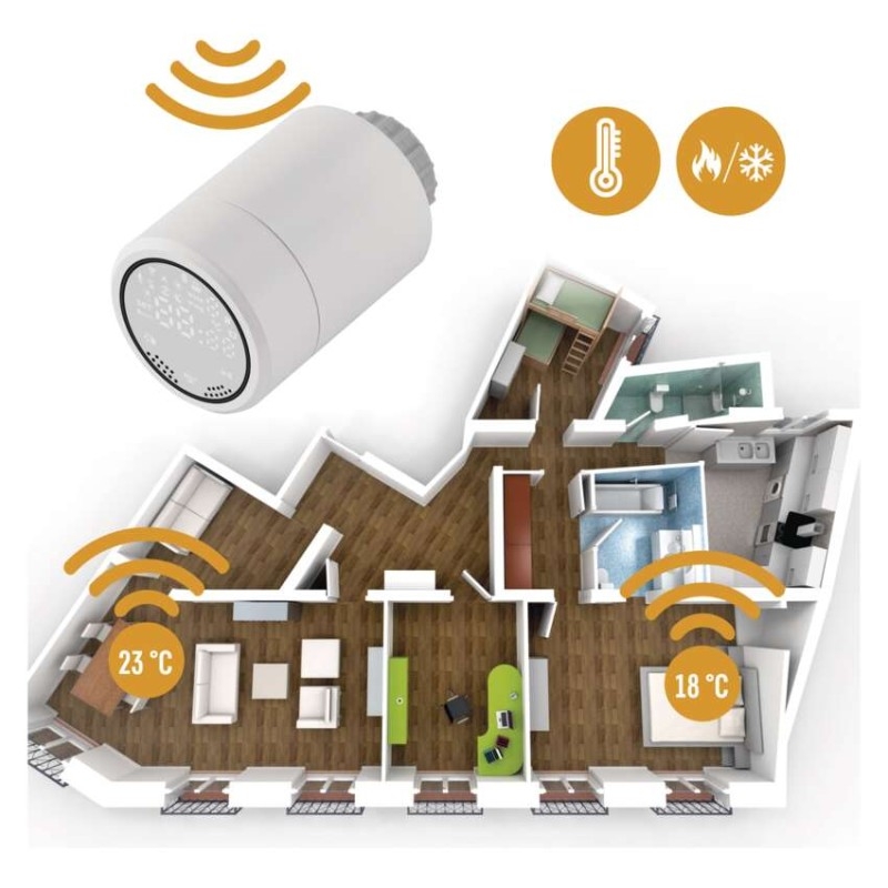 в асортименті Термоголовка Emos GoSmart P5630S ZigBee в магазині - photo 18