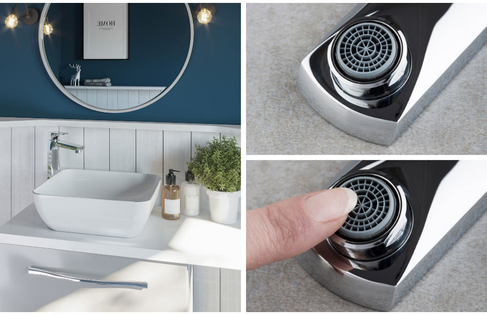 Смеситель для умывальника KFA Armatura Mokait Chrome 5532-612-00 цена 8167 грн - фотография 2