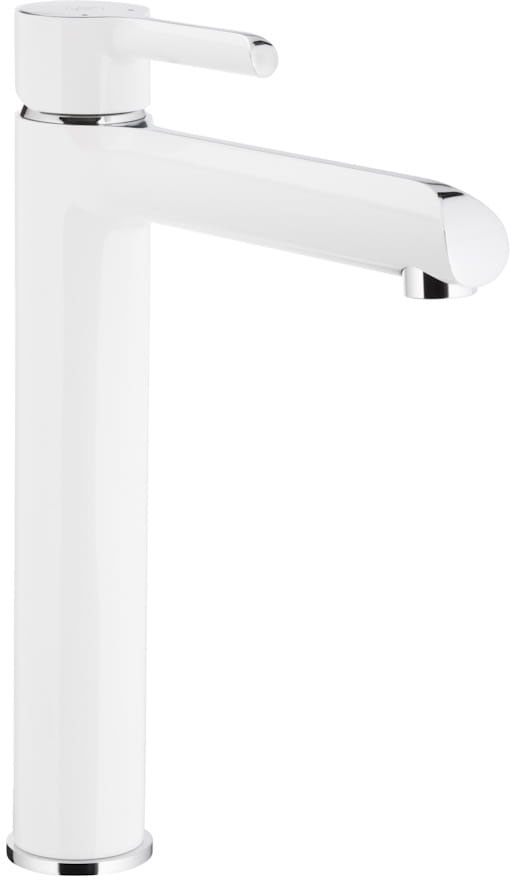 Смеситель для умывальника KFA Armatura Angelit White/Chrome 4722-612-40