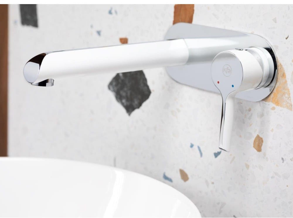 Смеситель для умывальника KFA Armatura Angelit White/Chrome 4729-810-40 цена 7268 грн - фотография 2
