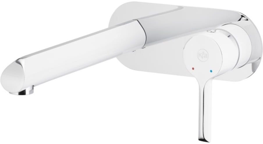 Смеситель для умывальника KFA Armatura Angelit White/Chrome 4729-810-40