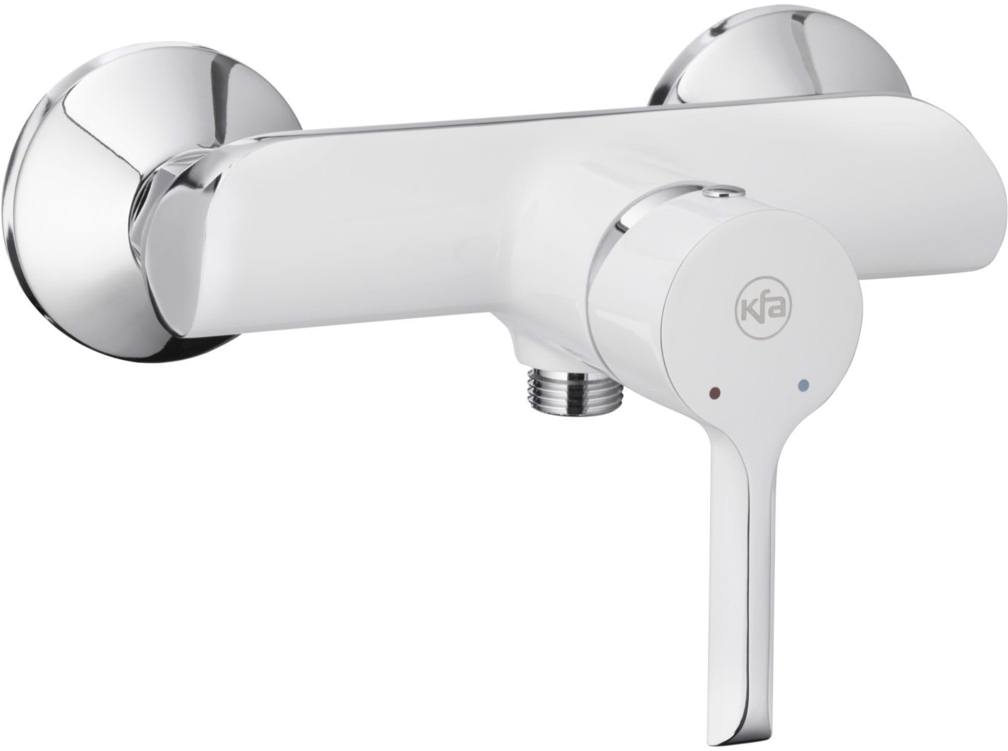 Смеситель для душа KFA Armatura Angelit White/Chrome 4726-010-40