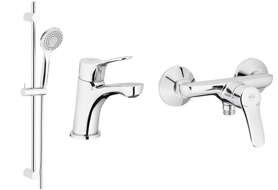 Набор смесителей KFA Armatura Morris Chrome 5241-002-00