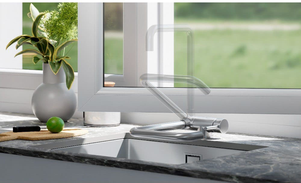 в продажу Змішувач для кухні KFA Armatura Theta II Inox 6823-915-22 - фото 3