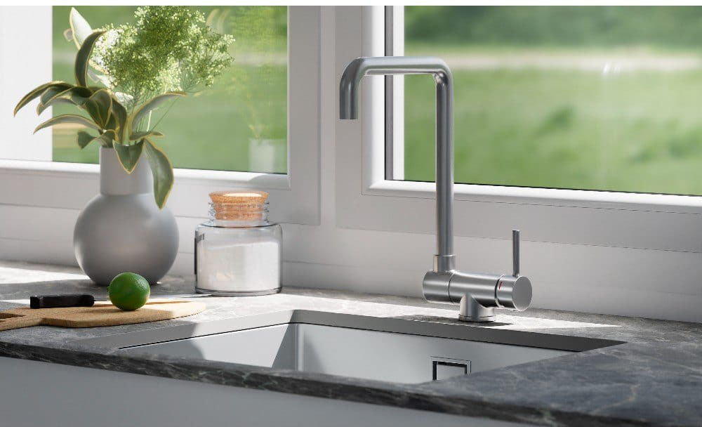 Змішувач для кухні KFA Armatura Theta II Inox 6823-915-22 відгуки - зображення 5
