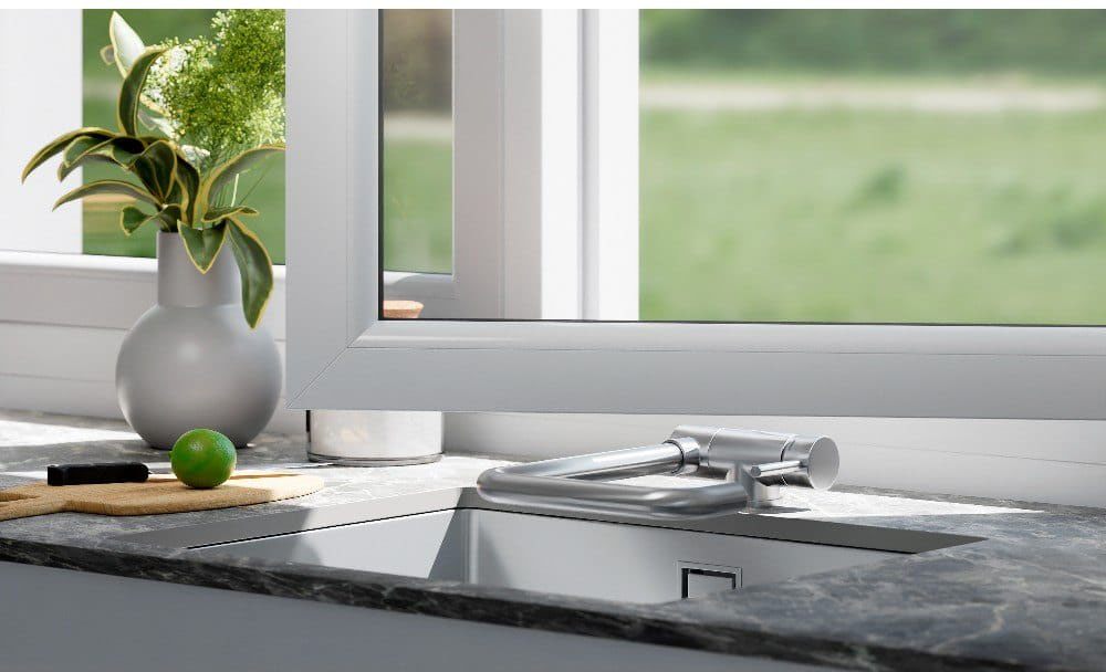 Змішувач для кухні KFA Armatura Theta II Inox 6823-915-22 інструкція - зображення 6