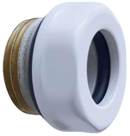 Різьбове з'єднання Schlosser GZ1/2x15mm білий (603000068.06)