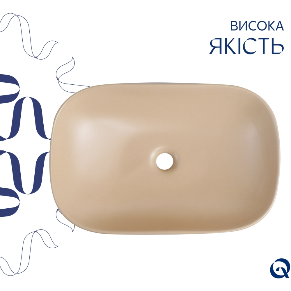 в продаже Раковина Q-Tap Robin Beige (QTROB188SB49787) - фото 3