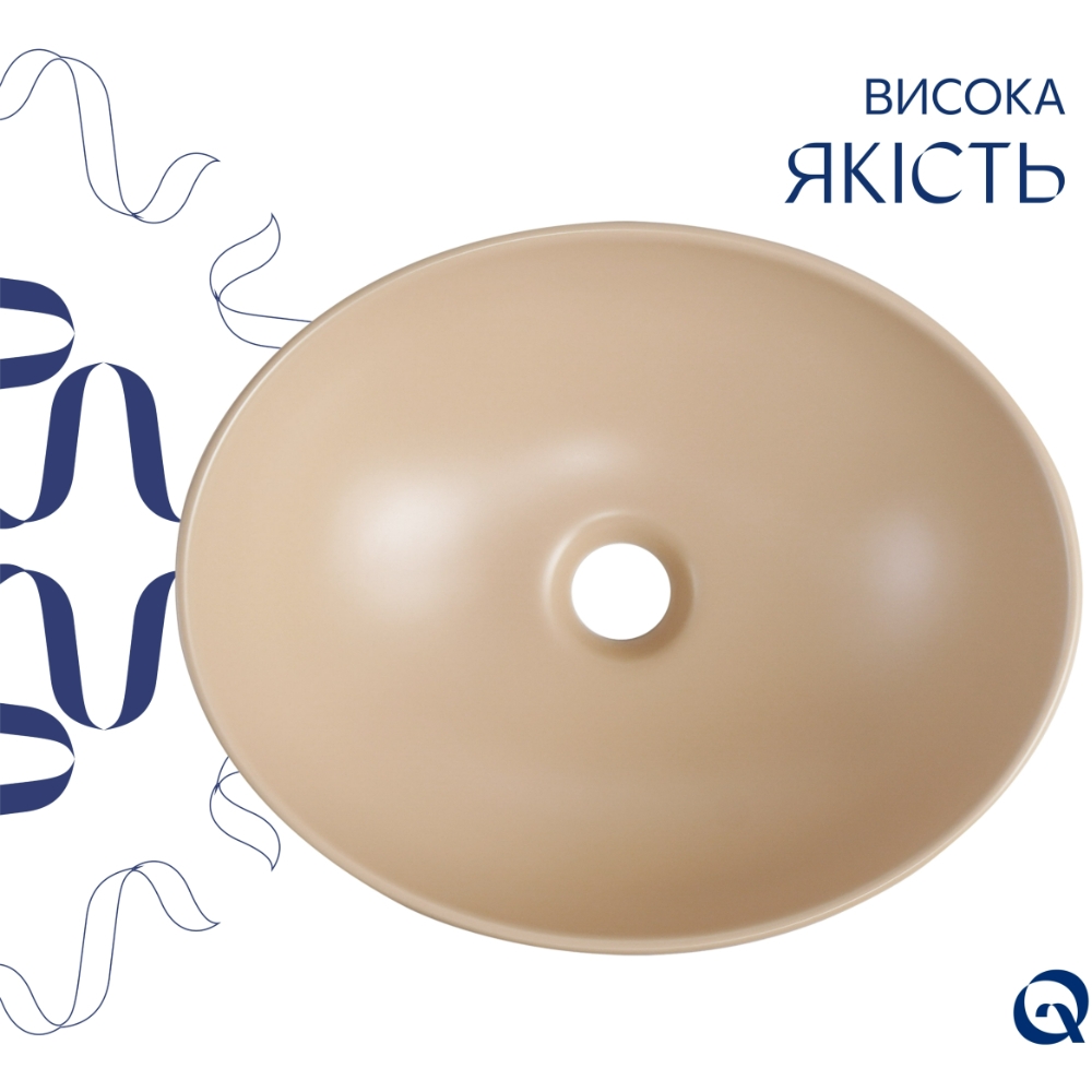 в продаже Раковина Q-Tap Dove Beige (QTDOV188SB49784) - фото 3