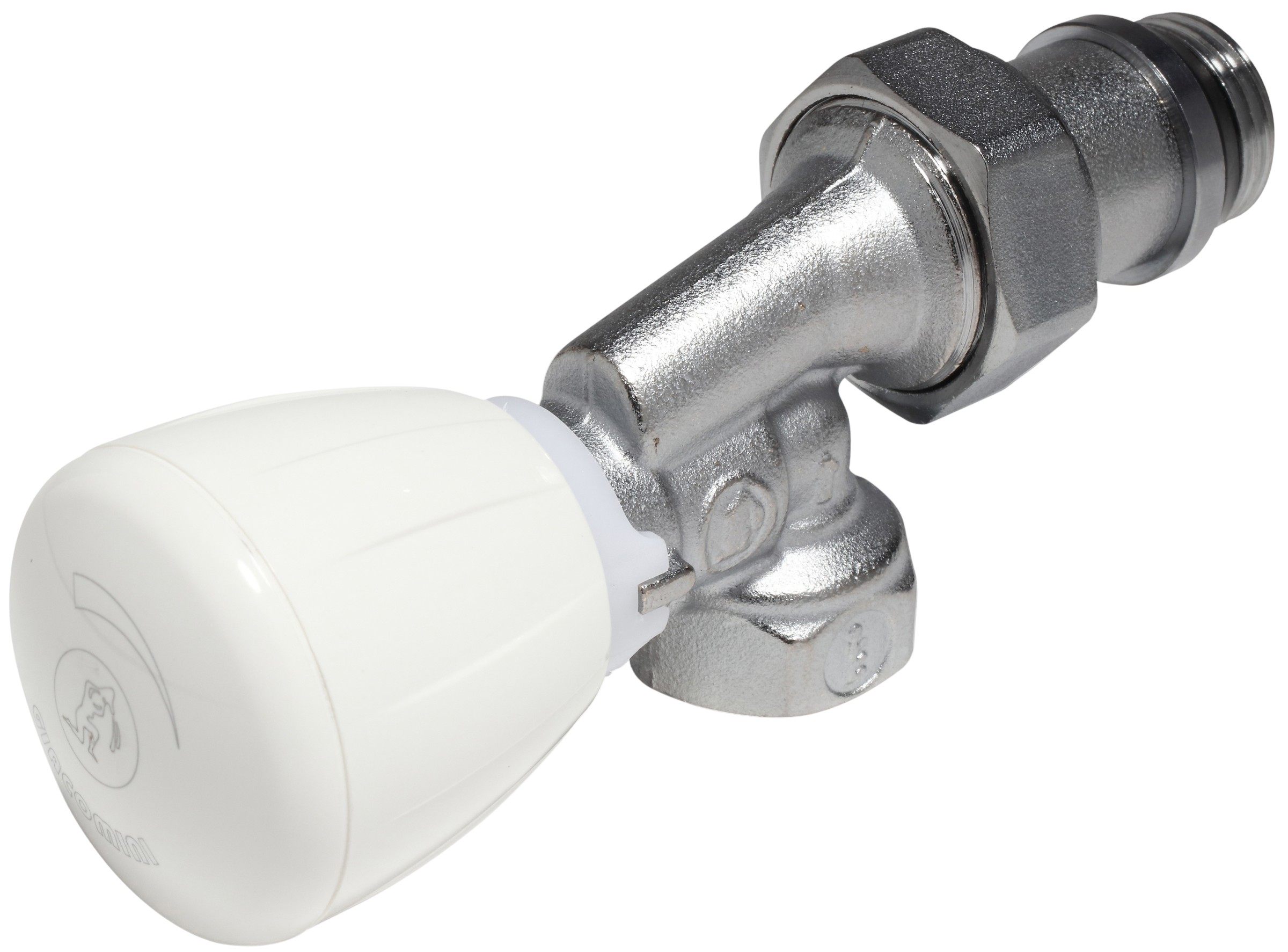 Термостатичний клапан Giacomini R435TG, 1/2″ x 1/2″, кутовий осьовий (R435X053)
