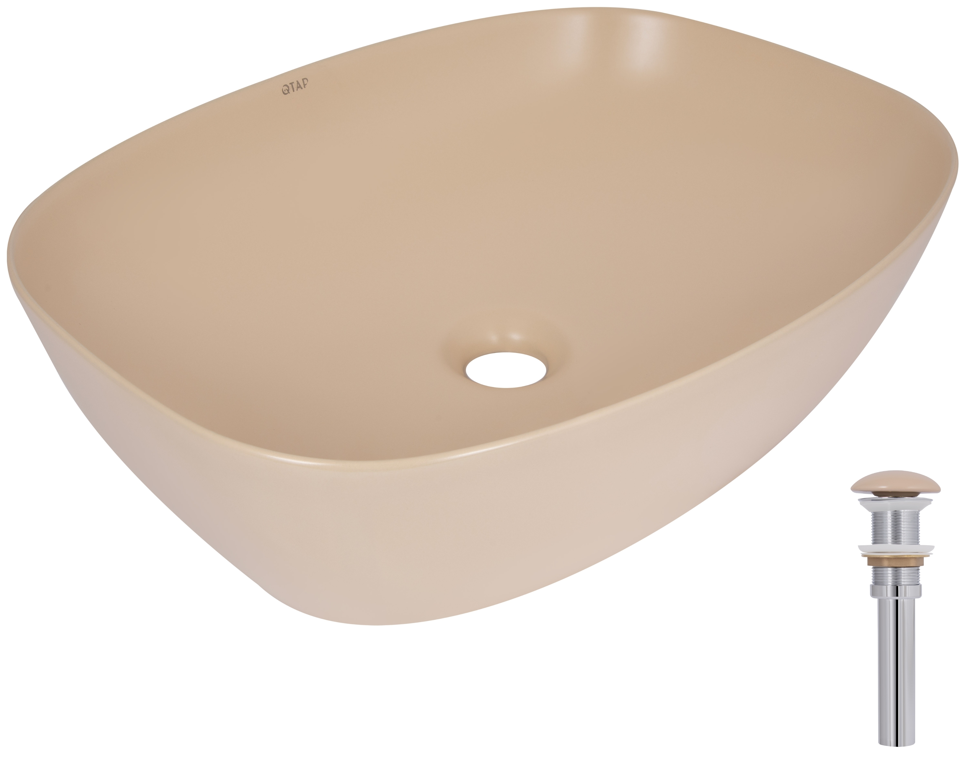Раковина Q-Tap Cardinal Beige (QTCAR188SB49825)