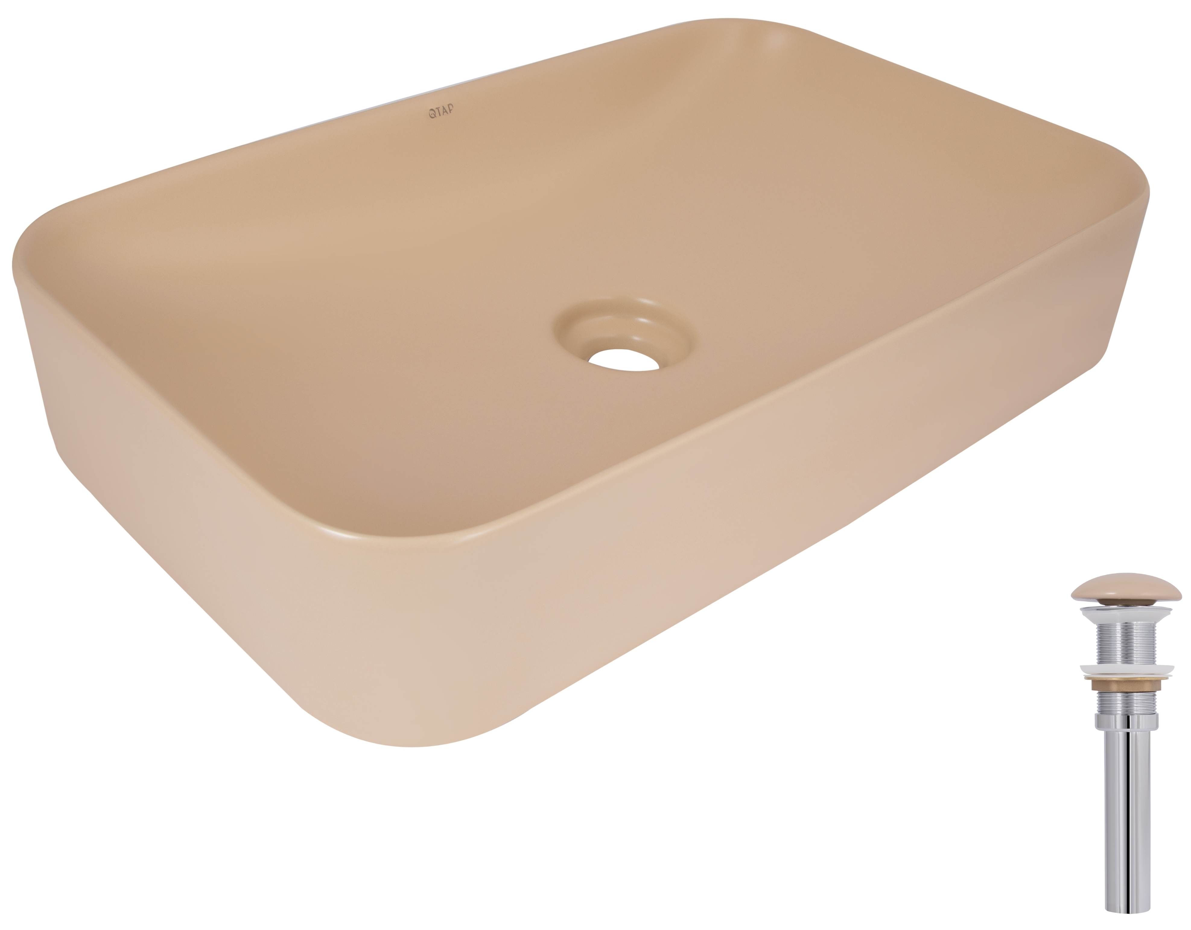 Раковина Q-Tap Tern Beige (QTTER188SB49790)
