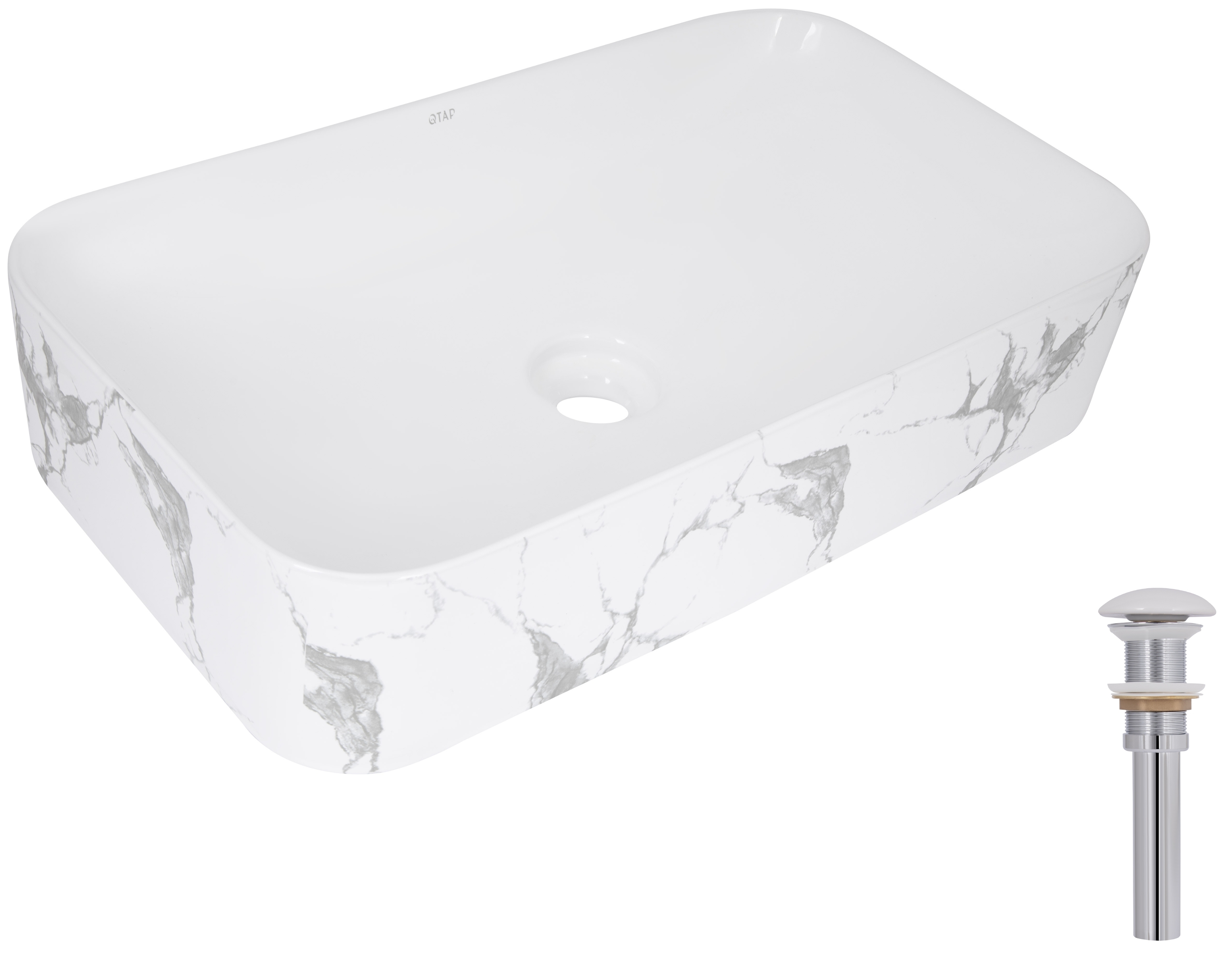 Раковина Q-Tap Tern Marble (QTTER188MR49791)