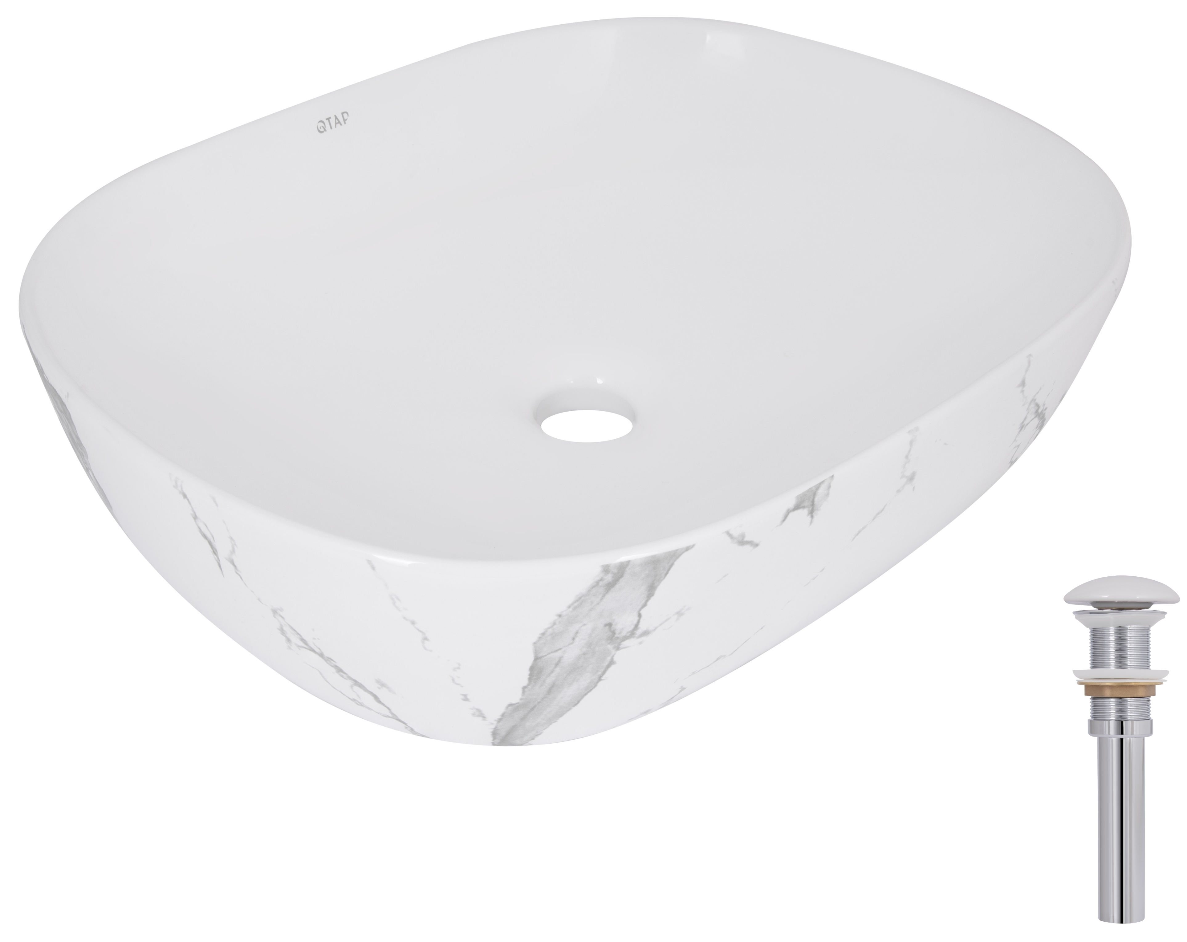 Раковина Q-Tap Aquarius Marble (QTAQA188MR49782)