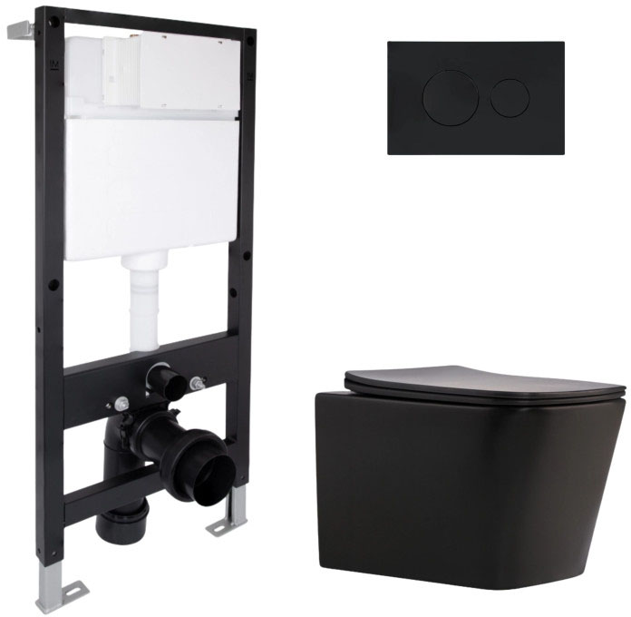 Комплект инсталляции Q-Tap Tern New Ultra Quiet QT17332303ASMB51689