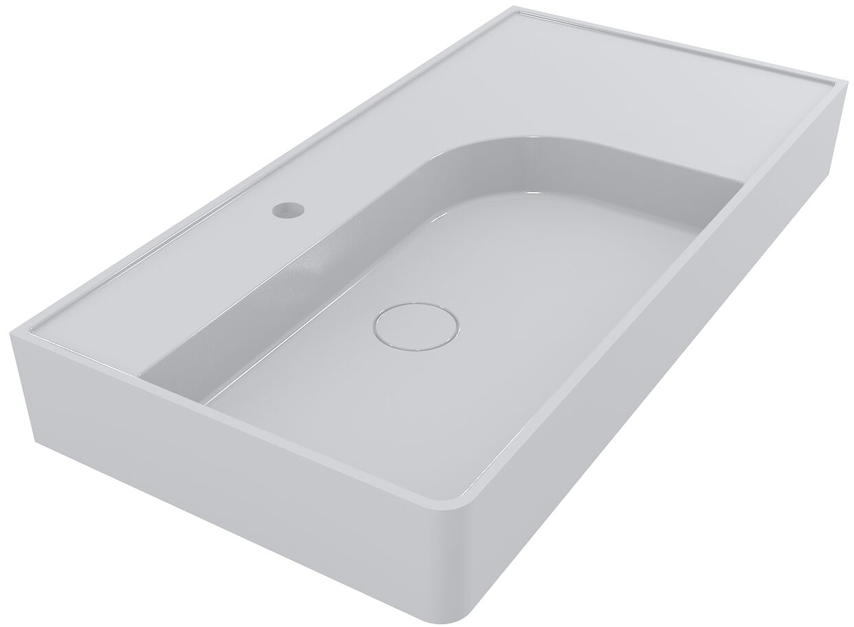 Раковина Fancy Marble Optimus 950 White (9909101) цена 14718 грн - фотография 2