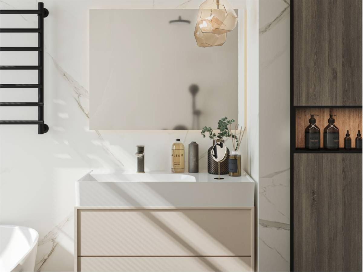 Раковина Fancy Marble Optimus 950 White (9909101) инструкция - изображение 6