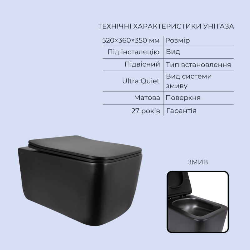 Комплект инсталляции Q-Tap Gemini Ultra Quiet QTGEM28BLM5050551733 отзывы - изображения 5