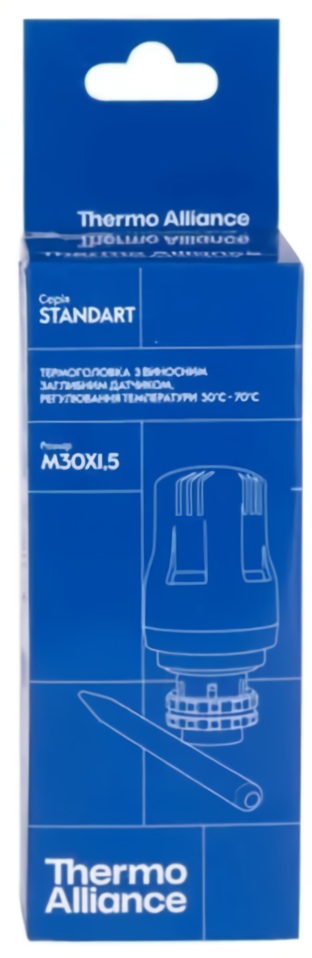 в продажу Термоголовка Thermo Alliance Standart M30x1.5 (30-70°C) з виносним датчиком (TAS34170) - фото 3