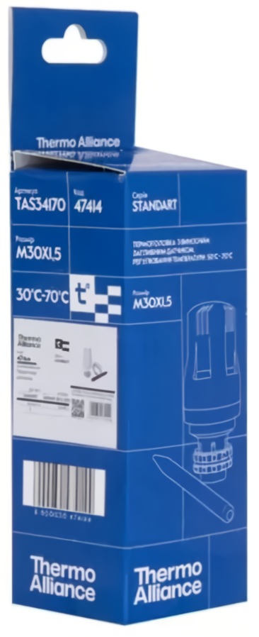 продаємо Thermo Alliance Standart M30x1.5 (30-70°C) з виносним датчиком (TAS34170) в Україні - фото 4