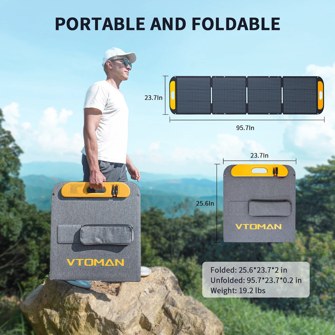 Vtoman 200W (VS200) Габаритные размеры