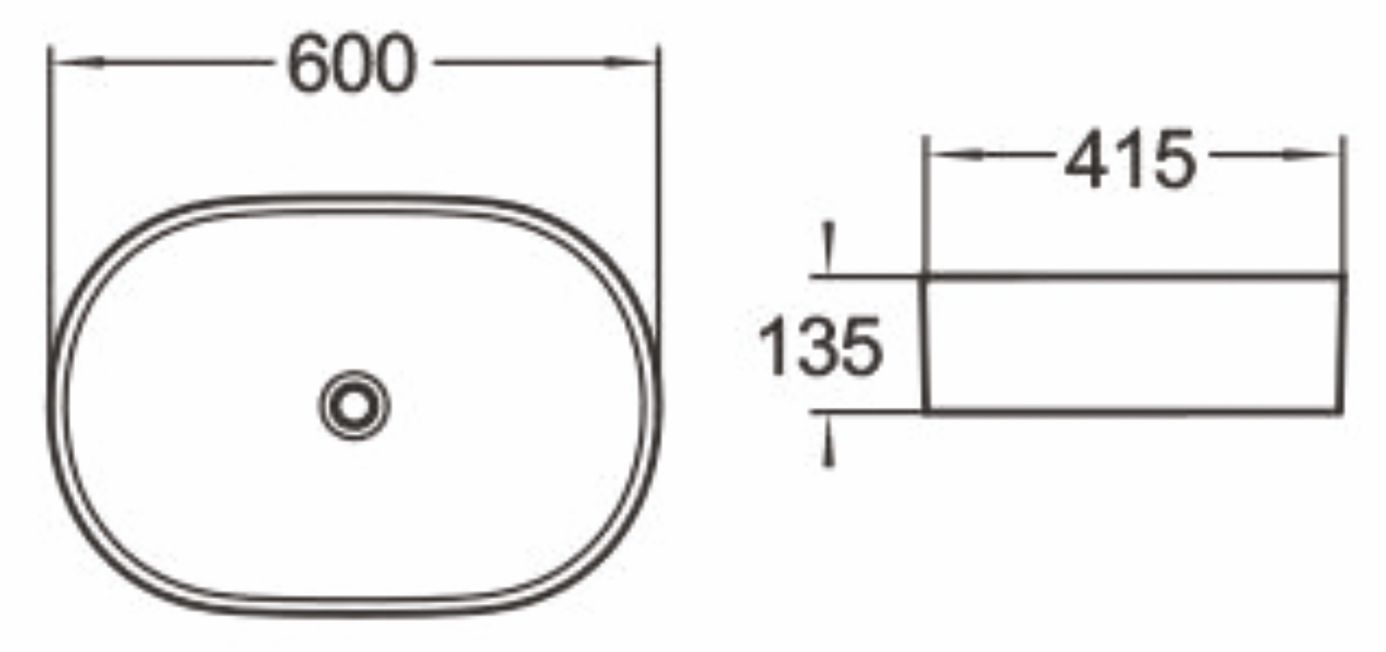 Imprese I-Form (с06010603-60) Габаритні розміри
