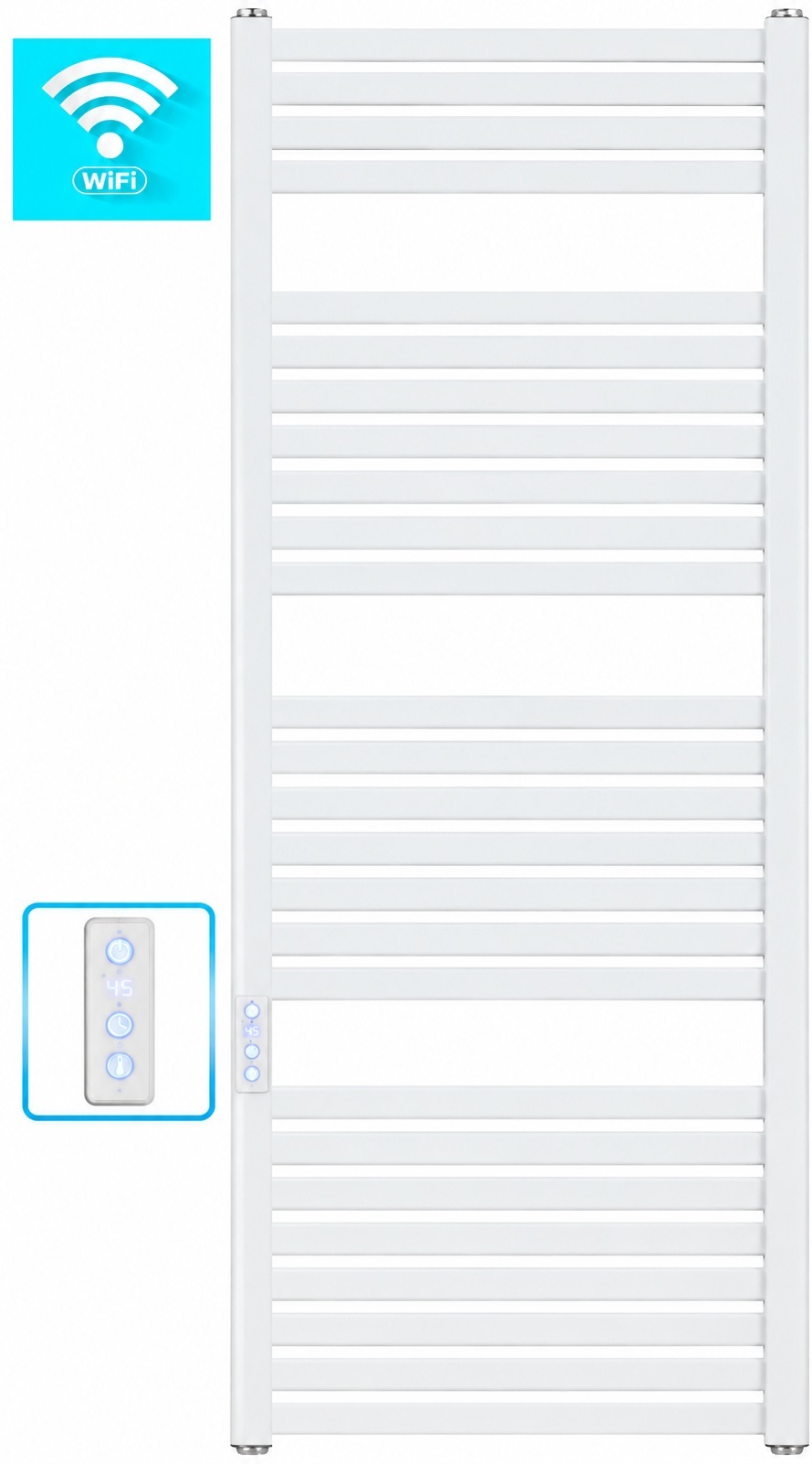Полотенцесушитель Polywarm Ithaka Sensor Wi-Fi Ei 27/45, белый