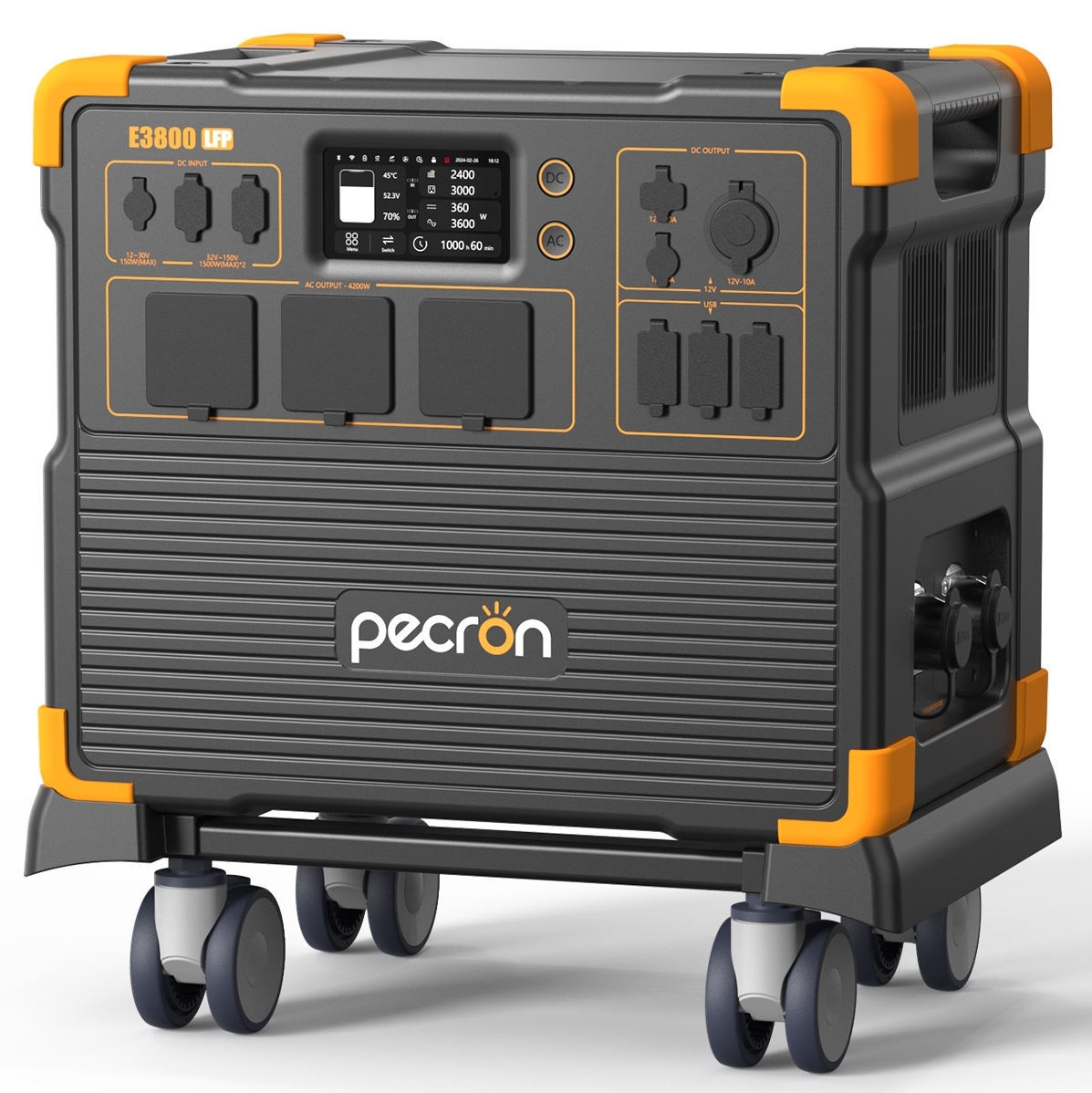 Портативная зарядная станция Pecron E3800LFP, 4200Вт / 3840Вт*час