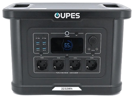 Відгуки портативна зарядна станція Oupes S024 2400Вт / 2232Вт*год