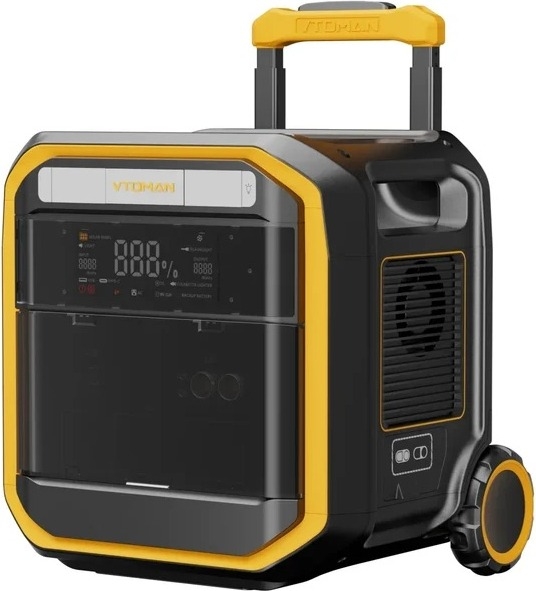 в продажу Портативна зарядна станція Vtoman FlashSpeed Pro 3600, 3600Вт / 3096Вт*год + Extra Battery 2816 Вт*год - фото 3
