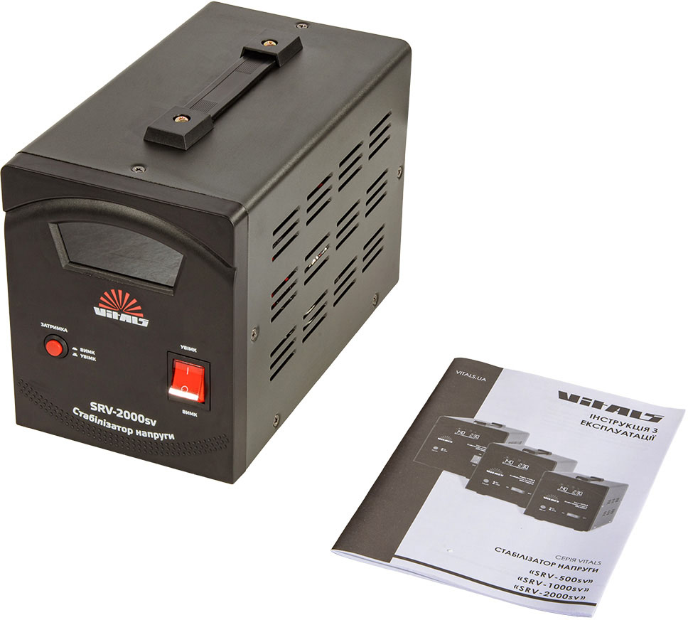 Стабілізатор напруги Vitals SRV-2000sv ціна 3399 грн - фотографія 2