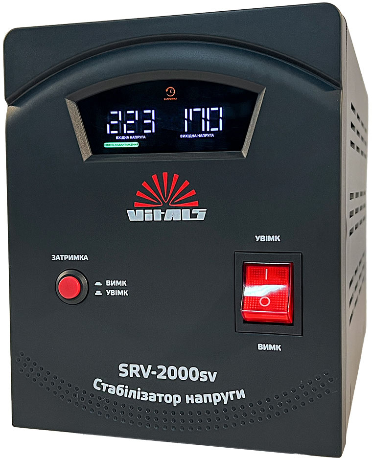 Стабілізатор напруги Vitals SRV-2000sv відгуки - зображення 5