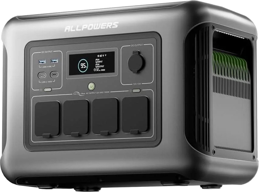 в продажу Портативна зарядна станція Allpowers R1500 Lite, 1600Вт / 1056Вт*год - фото 3