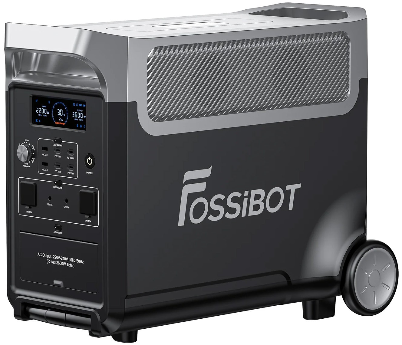Портативна зарядна станція Fossibot F3600 Pro, 3600Вт / 3840Вт*год відгуки - зображення 5