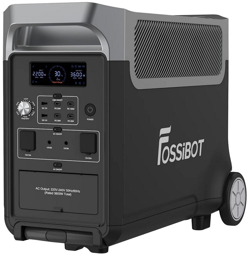 Fossibot F3600 Pro, 3600Вт / 3840Вт*год