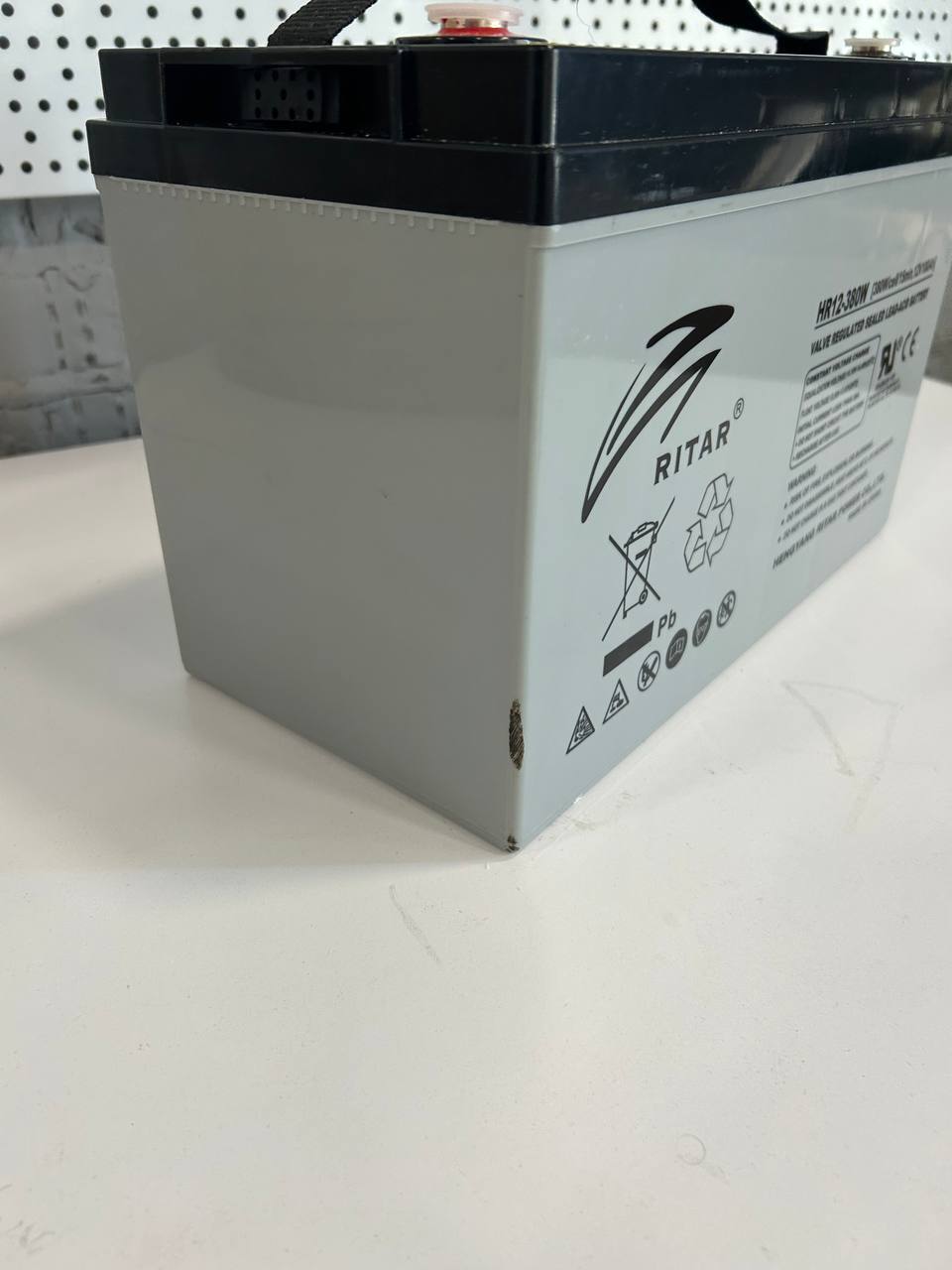 в продажу Акумуляторна батарея Ritar HR12380W, Gray Case, 12V 100Ah Уцінка - фото 3