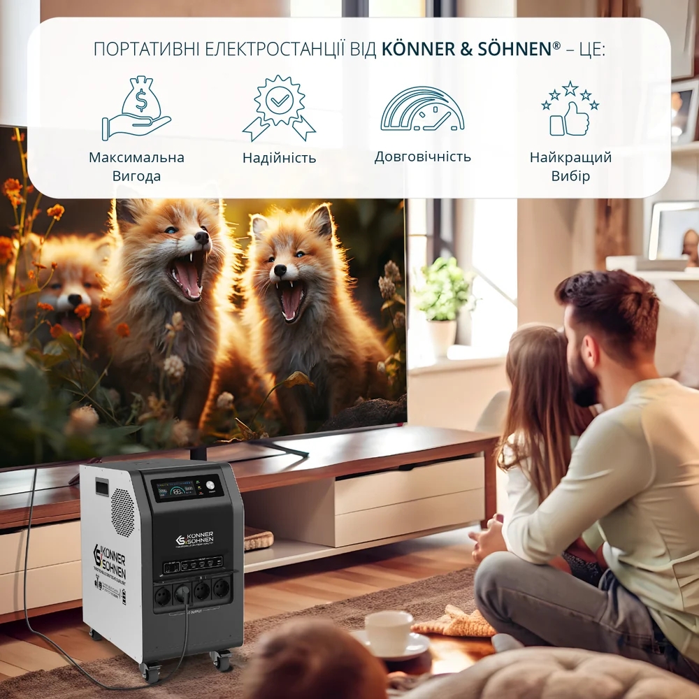 в ассортименте Портативная зарядная станция Konner&Sohnen KS 3000PS, 3000 Вт / 3200Вт*час в магазине - photo 18