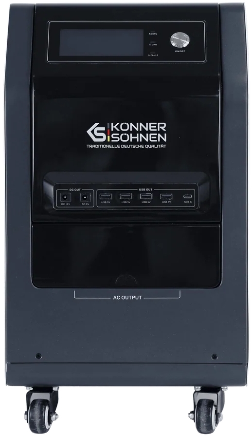 в продаже Портативная зарядная станция Konner&Sohnen KS 3000PS, 3000 Вт / 3200Вт*час - фото 3
