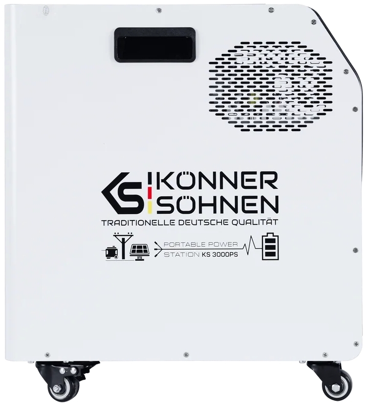 Портативная зарядная станция Konner&Sohnen KS 3000PS, 3000 Вт / 3200Вт*час отзывы - изображения 5
