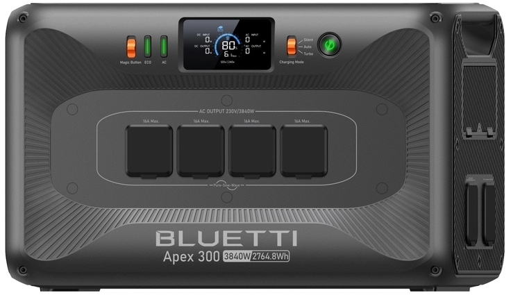 в продажу Портативна зарядна станція Bluetti Apex 300 3840Вт / 2764.8Вт*год (APEX300) - фото 3