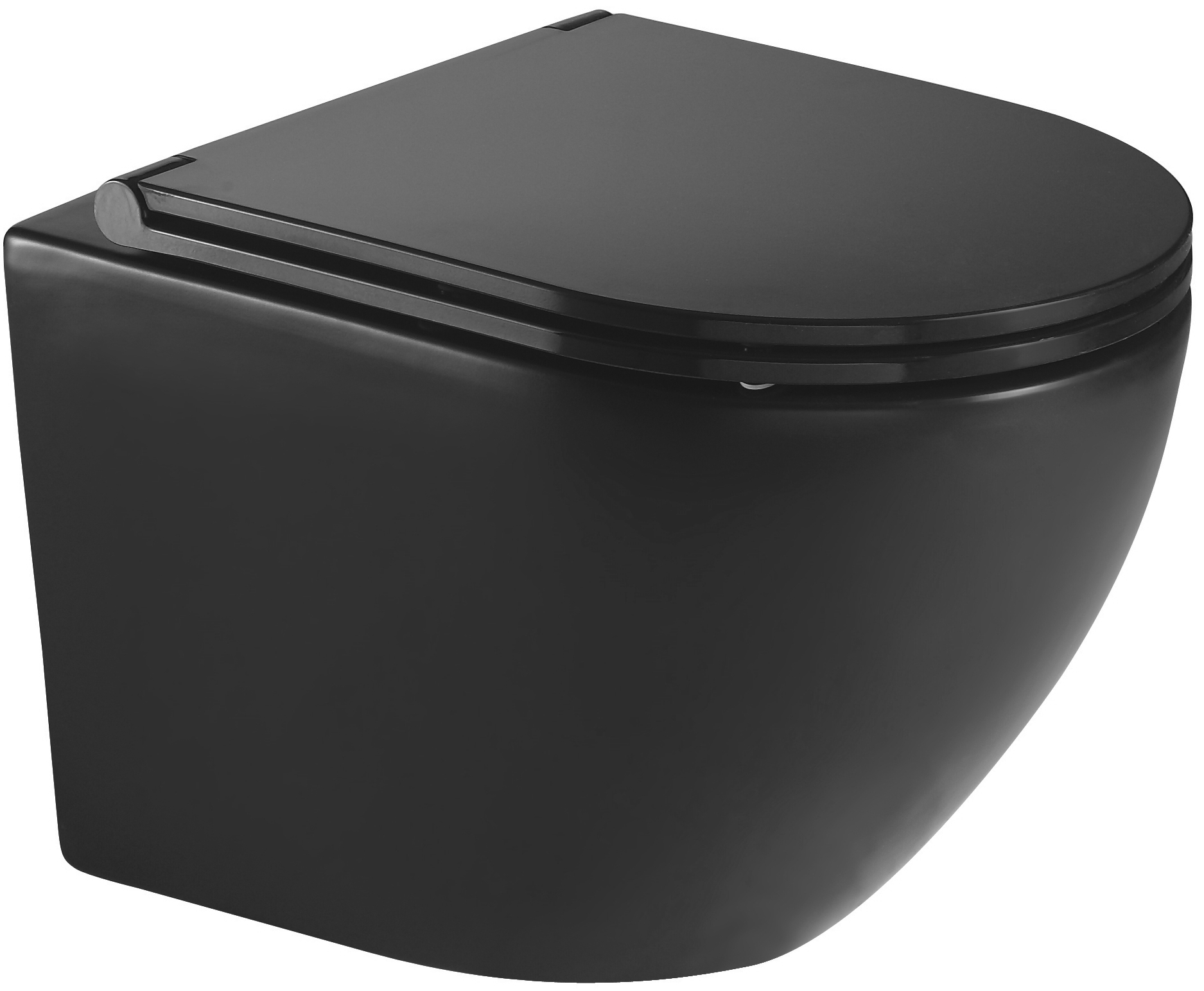 Унітаз підвісний Imprese Lesna Rimless (i11546 black)